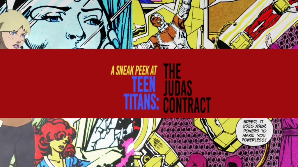 A Sneak Peek at Teen Titans: The Judas Contract